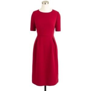 JCrew Crepe short-sleeve dress